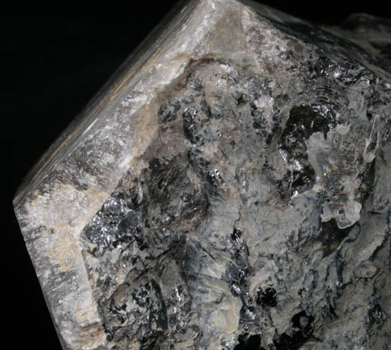 Quartz var. Smoky Quartz from Hobbs Brook, east slope of Blue Mountain, Albany, Carroll County, New Hampshire