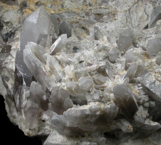 Quartz var. Smoky from Lord Hill Quarry, Stoneham, Oxford County, Maine