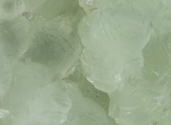 Prehnite from Upper New Street Quarry, Paterson, Passaic County, New Jersey