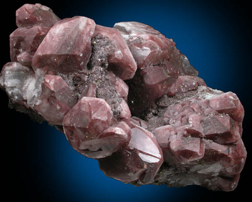 Calcite with Hematite inclusions from West Camp, Santa Eulalia District, Aquiles Serdn, Chihuahua, Mexico