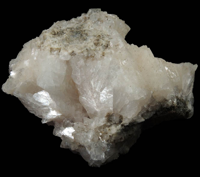 Heulandite from Upper New Street Quarry, Paterson, Passaic County, New Jersey