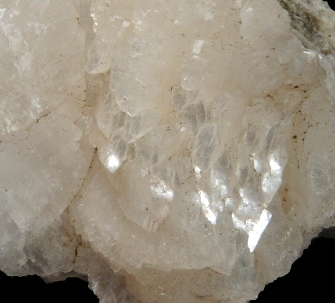 Heulandite from Upper New Street Quarry, Paterson, Passaic County, New Jersey