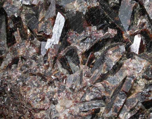 Staurolite from Cook Road locality, Windham, Cumberland County, Maine