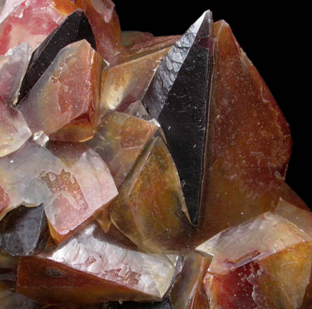 Calcite on Calcite from Santa Eulalia District, Aquiles Serdn, Chihuahua, Mexico