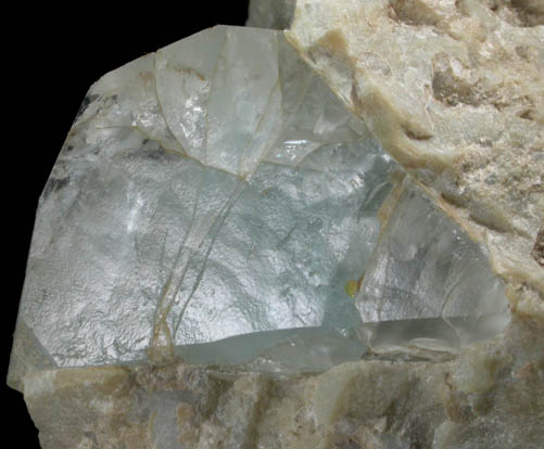 Topaz on Microcline from Moat Mountain, west of North Conway, Carroll County, New Hampshire