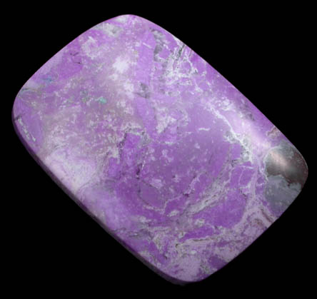 Sugilite cabochon from Wessels Mine, Kalahari Manganese Field, Northern Cape Province, South Africa