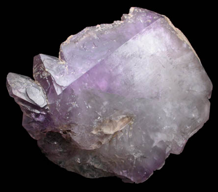 Quartz var. Amethyst Quartz from Little Gem Mine, Upper Rader Creek, Jefferson County, Montana