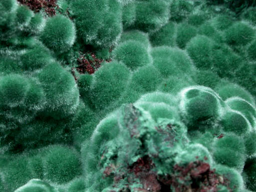 Malachite from Bisbee, Warren District, Cochise County, Arizona