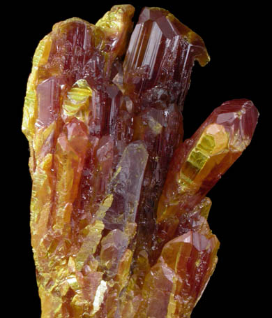 Orpiment from Quiruvilca District, Santiago de Chuco Province, La Libertad Department, Peru