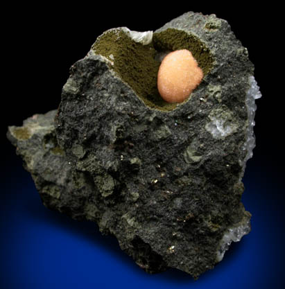 Phillipsite with Saponite and Calcite from near Horseshoe Dam, Maricopa County, Arizona