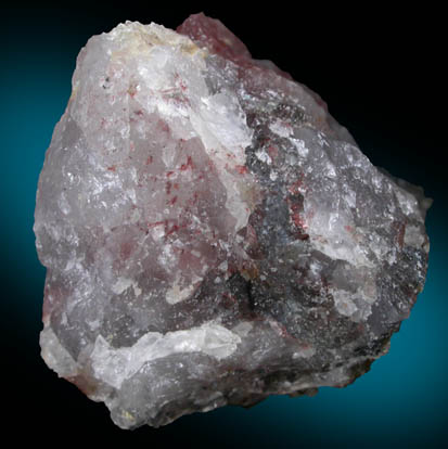 Kornerupine with Halloysite in Quartz from Bamble, Telemark, Norway