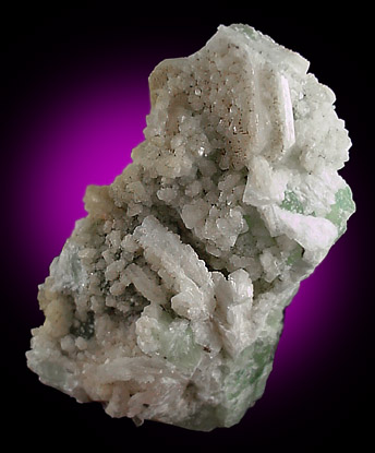 Apophyllite and Prehnite from Roncari Quarry, East Granby, Connecticut