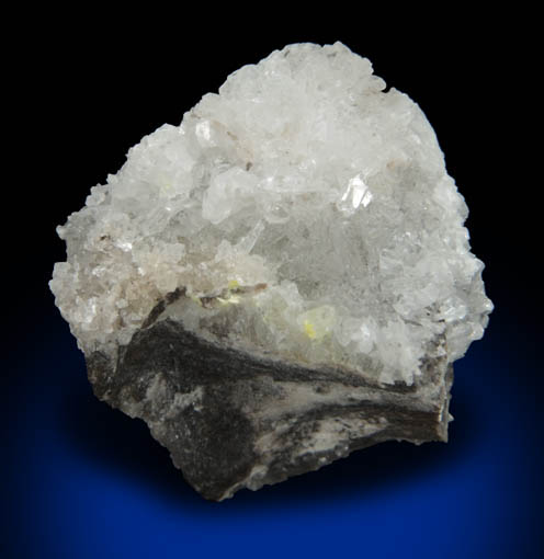 Novacekite on Gypsum from Aldama, Chihuahua, Mexico