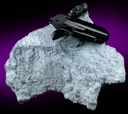 Neptunite from Dallas Mine, San Benito County, California