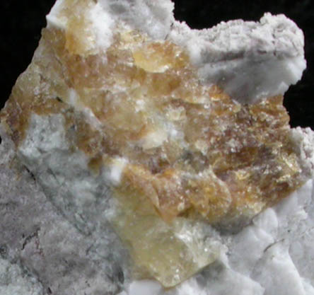 Petarasite on Albite with Aegirine from Poudrette Quarry, Mont Saint-Hilaire, Qubec, Canada (Type Locality for Petarasite)