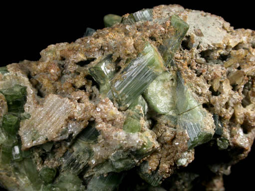 Elbaite Tourmaline, Cookeite, Quartz from Mount Mica Quarry, Paris, Oxford County, Maine (Type Locality for Cookeite)