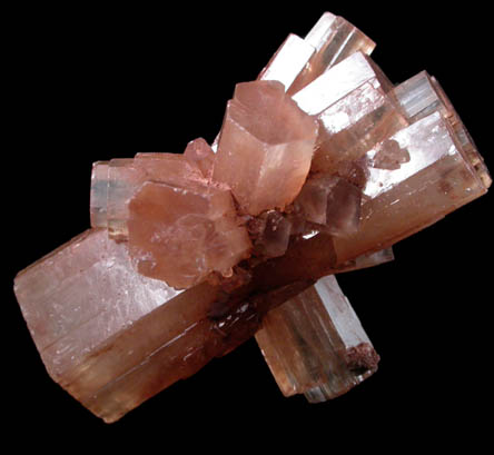 Aragonite (cyclic-twinned pseudohexagonal crystals) from Tazouta, Sefrou Province, Fs-Boulemane, Morocco