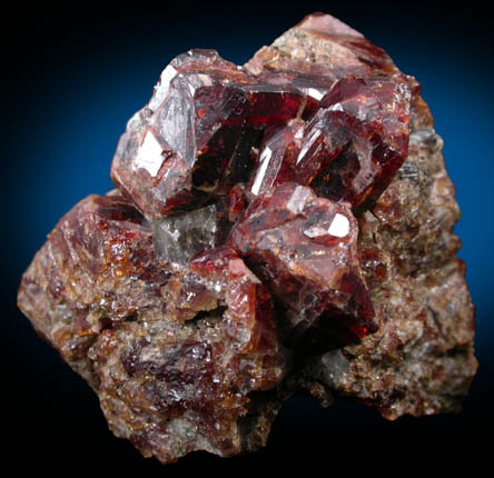 Almandine Garnet from Mount Apatite, Auburn, Androscoggin County, Maine