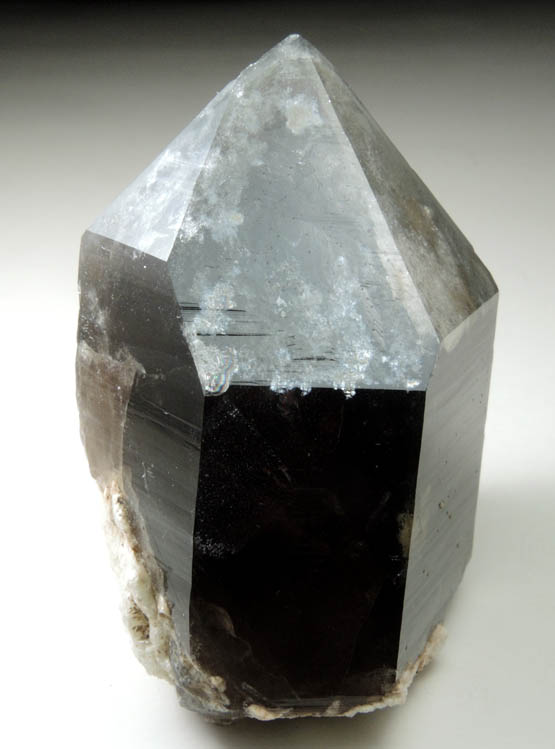 Quartz var. Smoky Quartz from Hobbs Brook, east slope of Blue Mountain, Albany, Carroll County, New Hampshire