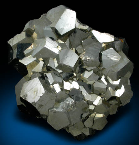 Pyrite from Quiruvilca District, Santiago de Chuco Province, La Libertad Department, Peru