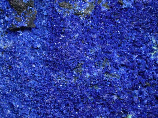 Azurite from Morenci Mine, Clifton District, Greenlee County, Arizona