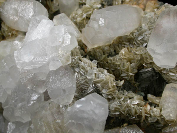 Calcite, Siderite, Pyrite from Cavnic Mine (Kapnikbanya), Maramures, Romania
