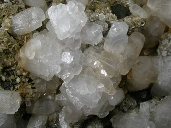 Calcite, Siderite, Pyrite from Cavnic Mine (Kapnikbanya), Maramures, Romania