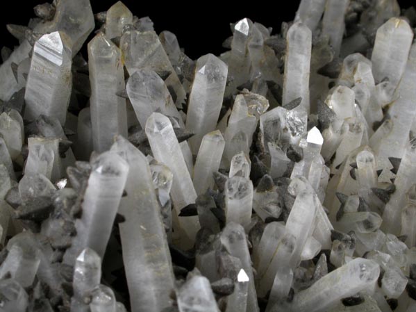 Quartz with Calcite from Ouray District, Ouray County, Colorado
