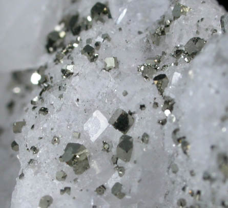 Quartz with Pyrite and Calcite from Yaogangxian Mine, Nanling Mountains, Hunan Province, China