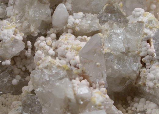 Danburite with Calcite and Sepiolite from Mina La Bufa, Charcas District, San Luis Potosi, Mexico