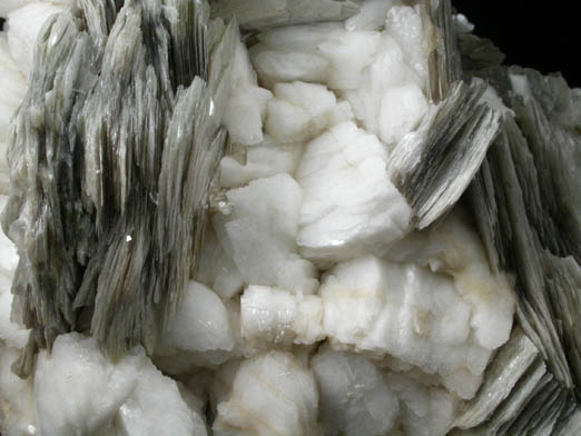 Muscovite and Stilbite from Pack Rat Mine, San Diego County, California