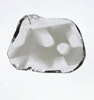 Diamond (0.20 carat polished slice with sector-zoned inclusions) from Zimbabwe