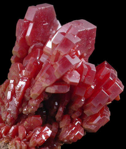 Vanadinite from Mibladen, Haute Moulouya Basin, Zeida-Aouli-Mibladen belt, Midelt Province, Morocco