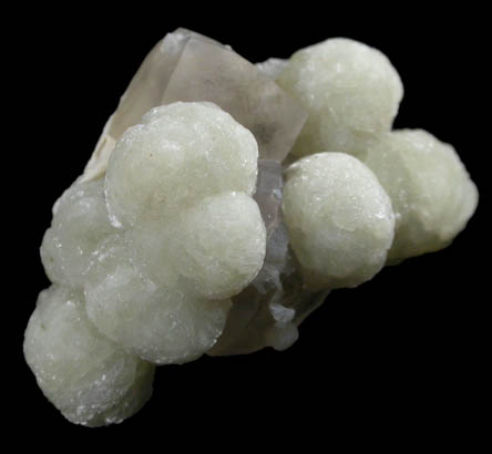 Gyrolite with Calcite from Nashik District, Maharashtra, India