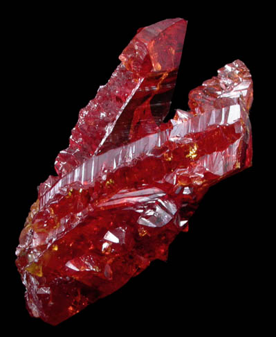 Zincite (synthetic) from Silesia, Poland