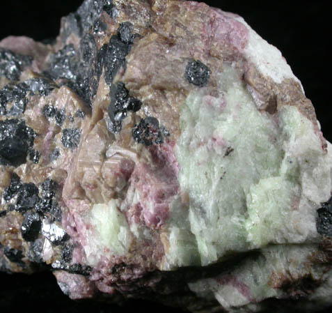 Hodgkinsonite, Franklinite, Willemite, Andradite and Zincite from Franklin, Sussex County, New Jersey (Type Locality for Hodgkinsonite, Franklinite and Zincite)