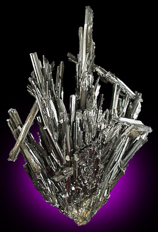 Stibnite from La Salvadora Mine, Oruro, Bolivia