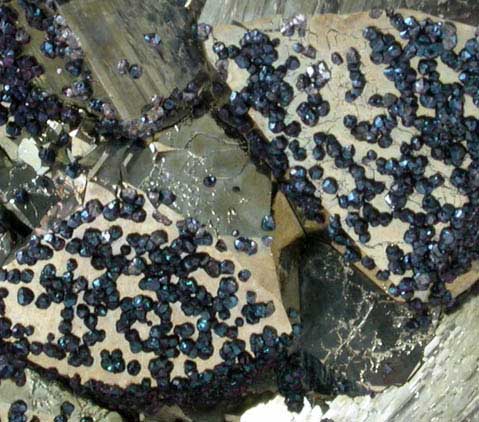 Pyrite with Sphalerite from Quiruvilca District, Santiago de Chuco Province, La Libertad Department, Peru