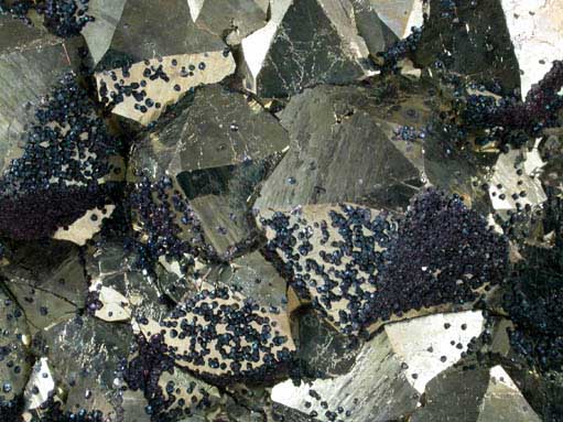 Pyrite with Sphalerite from Quiruvilca District, Santiago de Chuco Province, La Libertad Department, Peru