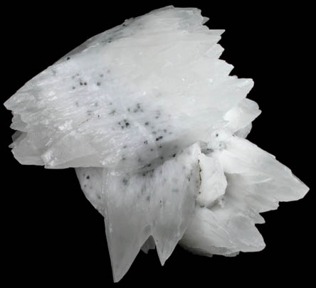 Calcite with Pyrite inclusions from Pachapaqui Mine, Bolognesi Province, Ancash Department, Peru