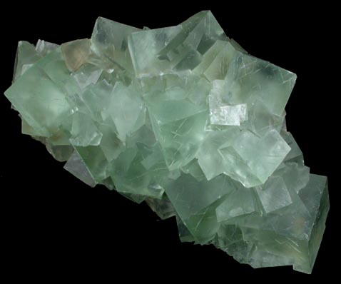 Fluorite from Xianghualing Cassiterite Mine, 32 km north of Linwu, Chenzhou, Hunan, China