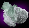 Fluorite with Quartz from Shangbao Mine, Leiyang, Hunan, China