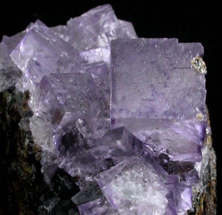 Fluorite on Sphalerite from Elmwood Mine, Carthage, Smith County, Tennessee