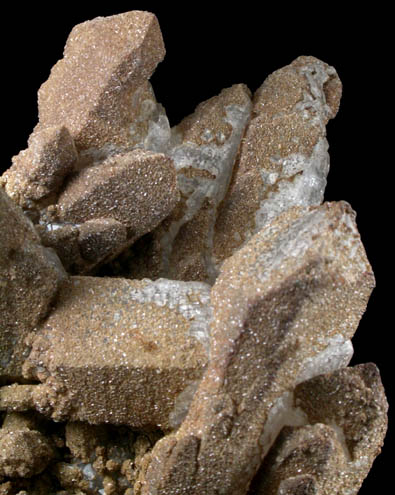 Quartz with Siderite and Hematite from Santa Eulalia District, Aquiles Serdán, Chihuahua, Mexico