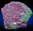 Corundum var. Ruby in Zoisite from Arusha, Tanzania