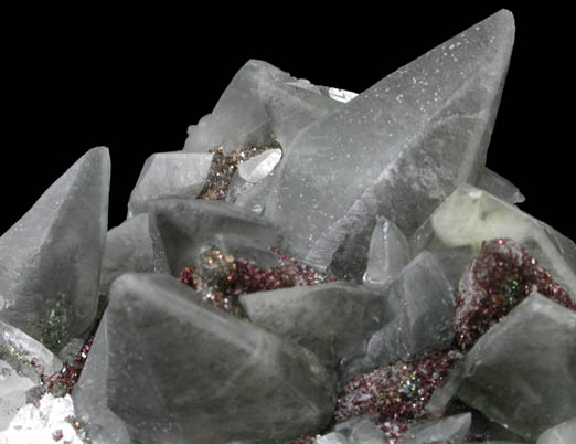 Calcite with Pyrite-Marcasite from Brushy Creek Mine, Viburnum Trend, Reynolds County, Missouri