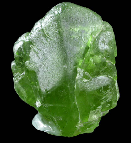 Forsterite var. Peridot (gem-grade crystal) from Suppat, Naran-Kagan Valley, Kohistan District, Khyber Pakhtunkhwa (North-West Frontier Province), Pakistan