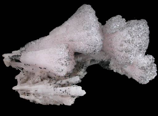 Calcite-Kutnohorite with Manganite from Wessels Mine, Kalahari Manganese Field, Northern Cape Province, South Africa