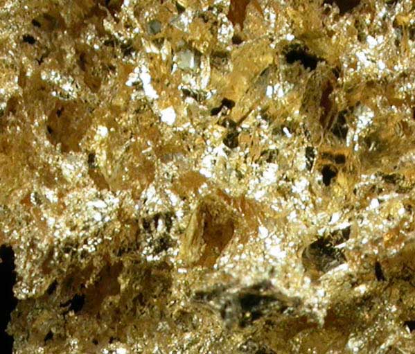 Gold from Mockingbird Mine, Mariposa County, California