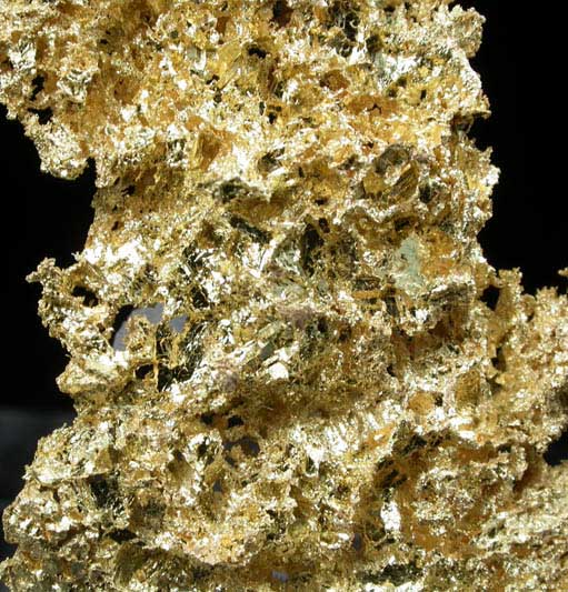 Gold from Mockingbird Mine, Mariposa County, California